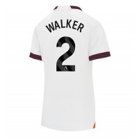Dámy Fotbalový dres Manchester City Kyle Walker #2 2023-24 Venkovní Krátký Rukáv